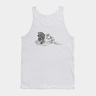 Super Bandana Crow! Tank Top